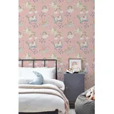 NEXT Party Unicorn Vliestapete 10m x 0,53m 1 St Rosa
