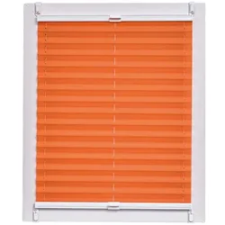 Büscher Sunlines Plissee »Crepe« Lichtschutz 55 cm breit orange, 55x150 cm