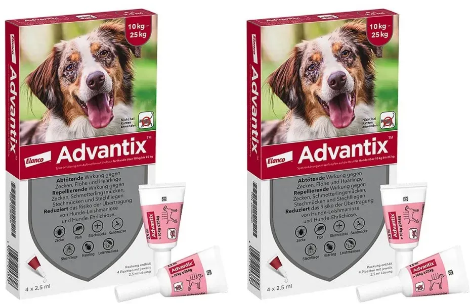 Advantix Spot-on Hund 10-25 kg Lösung