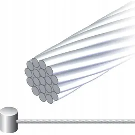 Jagwire Bremszug 1,6 x 2000 mm Silber