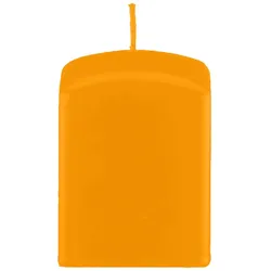 Kopschitz Kerzen Quader Kerzen, Block Kerzen, quadratische Kerzen Honig Natur 8 x Ø 7/7 cm, 8 Stück