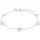 s.Oliver Armband Perlenblume Edelstahl silber 21
