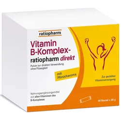 Vitamin B-Komplex ratiopharm direkt - mit 8 B-Vitaminen