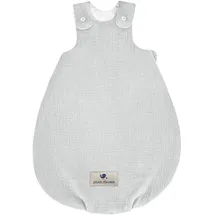 Julius Zöllner Ganzjahresschlafsack Terra Musselin, 2.5 TOG, grau, 50