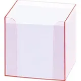 Folia Zettelbox LUXBOX transparent inkl. 800 Notizzettel weiß, 1 St.