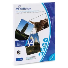 MediaRange Fotopapier, A4, 150g, 100 Blatt
