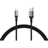 Varta Speed Charge & Sync Cable USB A - USB Type C 2m schwarz (057935101111)