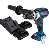 Bosch GSR 18V-110 C Professional, Akku Bohrschrauber 18 V 110 Nm Brushless + 2x ProCORE Akku 4,0 Ah + Ladegerät