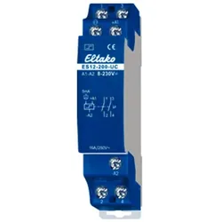 Eltako Stromstossschalter elektronisch ES12-200-UC 8..230V UC 2Schliesser