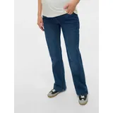MAMA LICIOUS Mamalicious Edina FLARED DB JEANS NOOS", Damen, Gr. 30 - 32,