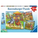 Ravensburger Ritterturnier im Mittelalter 3 X 49 Teile
