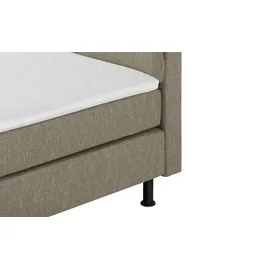 Möbel Kraft Boxspringbett 188 x 122 cm Grau