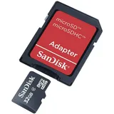 SanDisk microSDHC 32 GB Class 4 + SD-Adapter