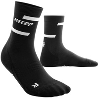 CEP The Run Mid Cut V4 Laufsocken Herren - schwarz