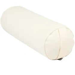 bodhi Yoga Mini-Bolster (rund), Nackenrolle, Eco, Buchweizenschalen Natur 1 St