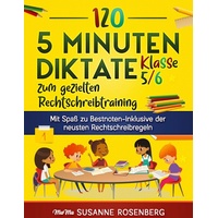 Tredition 120 5 Minuten Diktate Klasse 5/6 zum gezielten