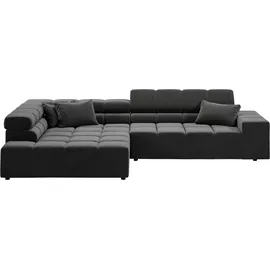 INOSIGN Ecksofa »Ancona incl. Kopfteilverstellung, OTTOs Choice, Breite 319cm, L-Form«, wahlweise motorische Sitztiefenverstellung, auch in Cord + Easy Care