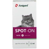 Amigard Spot-on Katze 3 x 1,5 ml