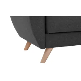 Max Winzer Sessel Jerry Flachgewebe 83 x 85 x 0 cm Grau