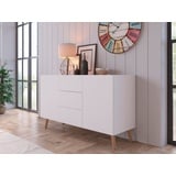 INOSIGN Sideboard »Scandi«, Breite 120 cm, weiß