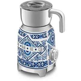 Smeg MFF01DGBEU Dolce&Gabbana Milchaufschäum. Blu Mediterraneo