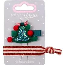 Die Spiegelburg 17648 Haarclip + Haargummi Xmas beautiful Stars