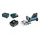 Makita DPJ 180 RT1J Akku Nutfräse 18 V 100 mm + 1x Akku 5,0 Ah + Ladegerät + Makpac