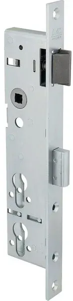 ASSA ABLOY Rohrrahmenschloss Flachstulp mit 2 PZ übereinander, DM 35, verzinkt