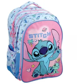 Minecraft Metro Art Blast Schultasche, 46 cm | Hellblau/Rosa