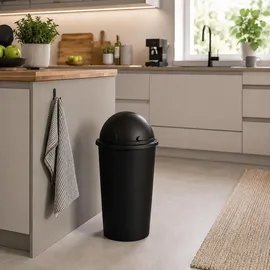 Mojawo Abfalleimer 50 l Schwarz