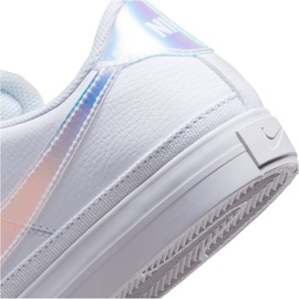 Nike Court Legacy Next Nature Sneaker, Damen 100 - white/multi-color-football grey-black 40