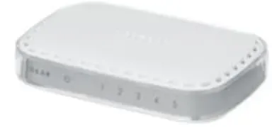 NETGEAR GS605 Switch 5-Port Gigabit Ethernet LAN Switch (Plug-and-Play Netzwerk Switch, LAN Verteiler, energieffizienter Hub, lüfterlos)