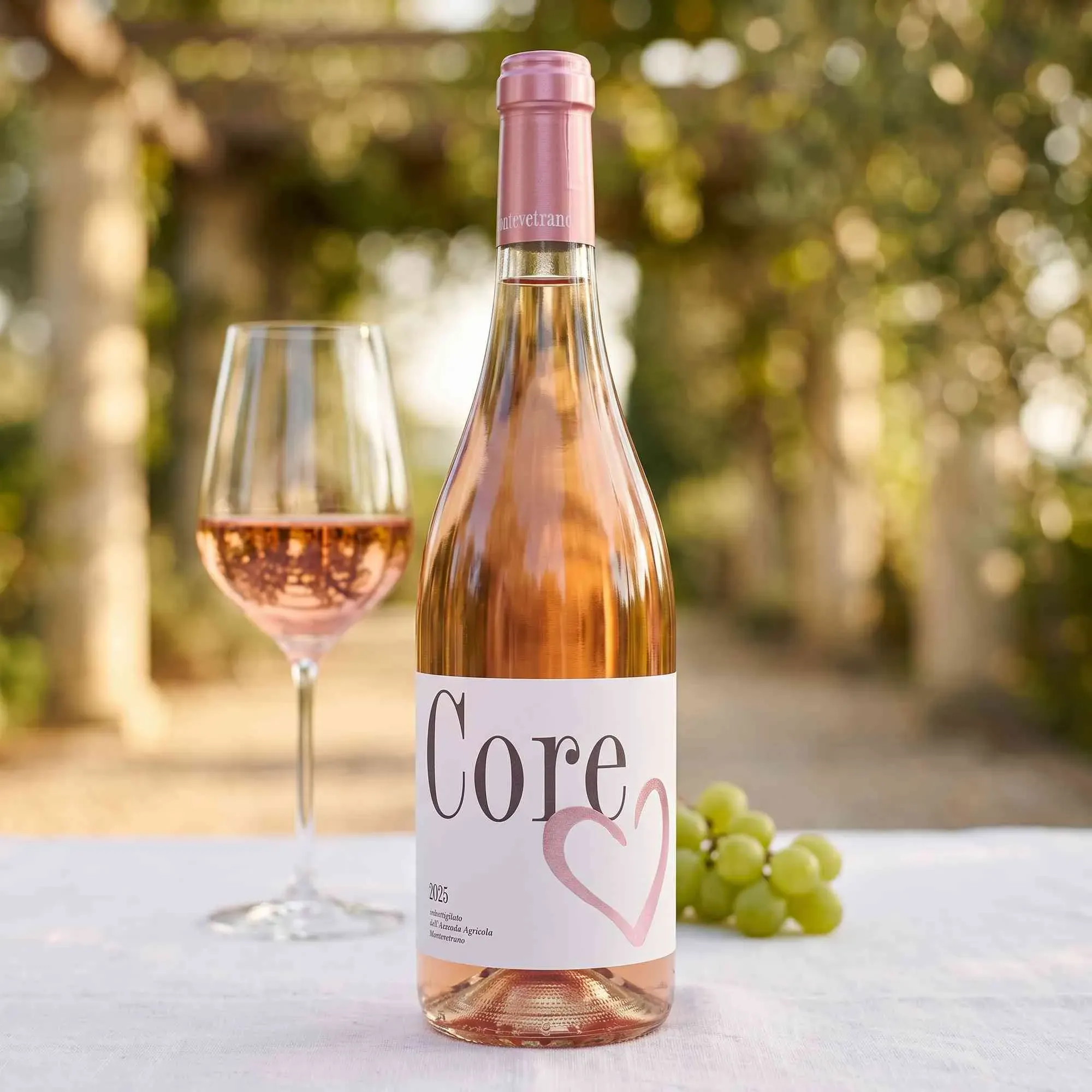 Montevetrano 2025 Montevetrano Core Rosato 2025 Agua Santa Italien