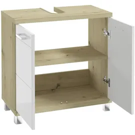 Möbel Kraft Waschbeckenunterschrank 60 x 60 cm Mehrfarbig