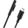 MicroConnect USB-C auf USB-A 1,5 m Schwarz