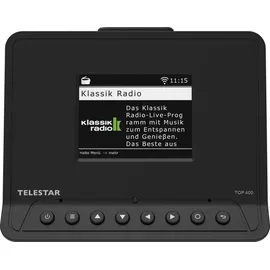 Telestar TOP 400 DAB+/FM, schwarz