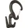 NITE IZE Karabiner Figure9 Small 69 mm x 34 mm x 8 mm Kletterausrüstung Schwarz