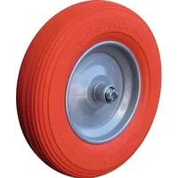 MÜBA Polymeres Rad m.Achse u.Kugell.D.400mm Radbreite 100mm