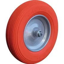 MÜBA Polymeres Rad m.Achse u.Kugell.D.400mm Radbreite 100mm