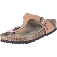 Birkenstock Unisex Gizeh Earthy Pecan Veg, Birkibuc Flip Flops, 42 EU - 42 EU