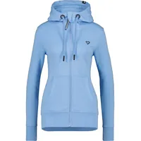 Alife & Kickin ALIFE and Kickin YasminAK A Damen Freizeit Zip Hoodie, blau, Größe L