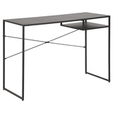 AC Design Furniture MID.YOU Schreibtisch, Schwarz, Metall, 1 Stk.