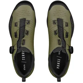 FIZIK Terra Atlas Fahrradschuhe, Armee