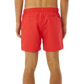 Rip Curl Offset Volley Badeshorts Rot M