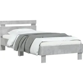 vidaXL 90 x 200 cm Grau
