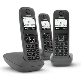 Gigaset AS490 Trio schwarz