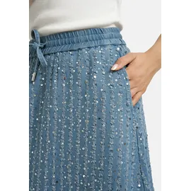 Milano Italy A-Linien-Rock Damen Blau 44
