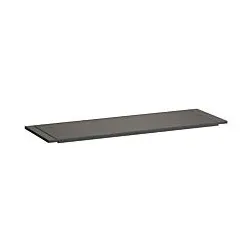 LAUFEN Kartell Ablage für Badewanne H3853320850001, 750x250x15mm, rauchgrau