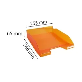 Exacompta 11346D Schreibtischablage Polystyrene Durchscheinend