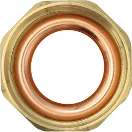 LK Armatur Deutschland GmbH Flanschkupplung 28 x 1,2 Überwurfmutter Gold